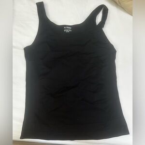 NWOT Women's Plus Size Spanx Like Black Smoothing Compression Tank Top 4X